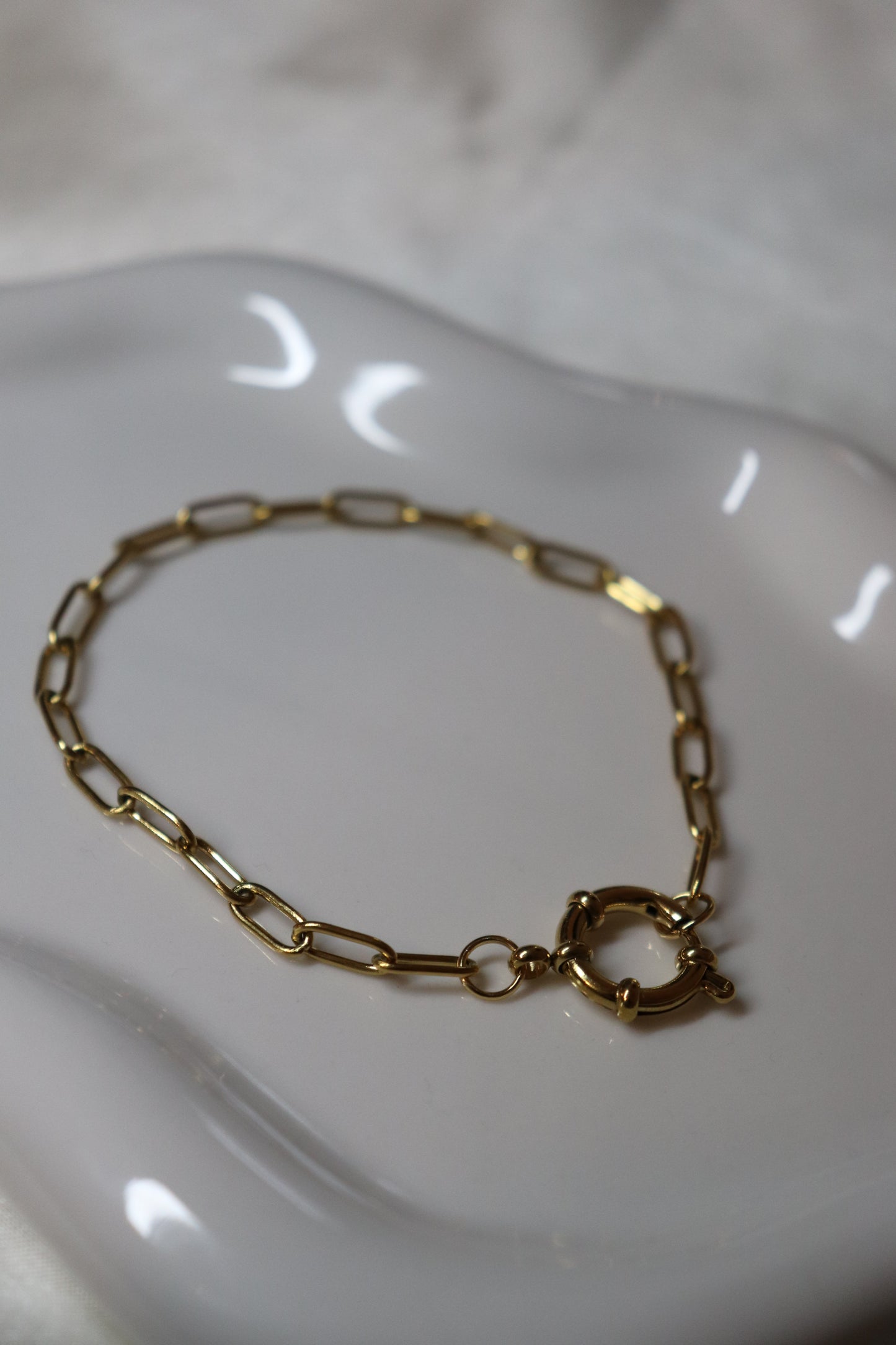 HELWA Paperclip Sailor Charm Bracelet