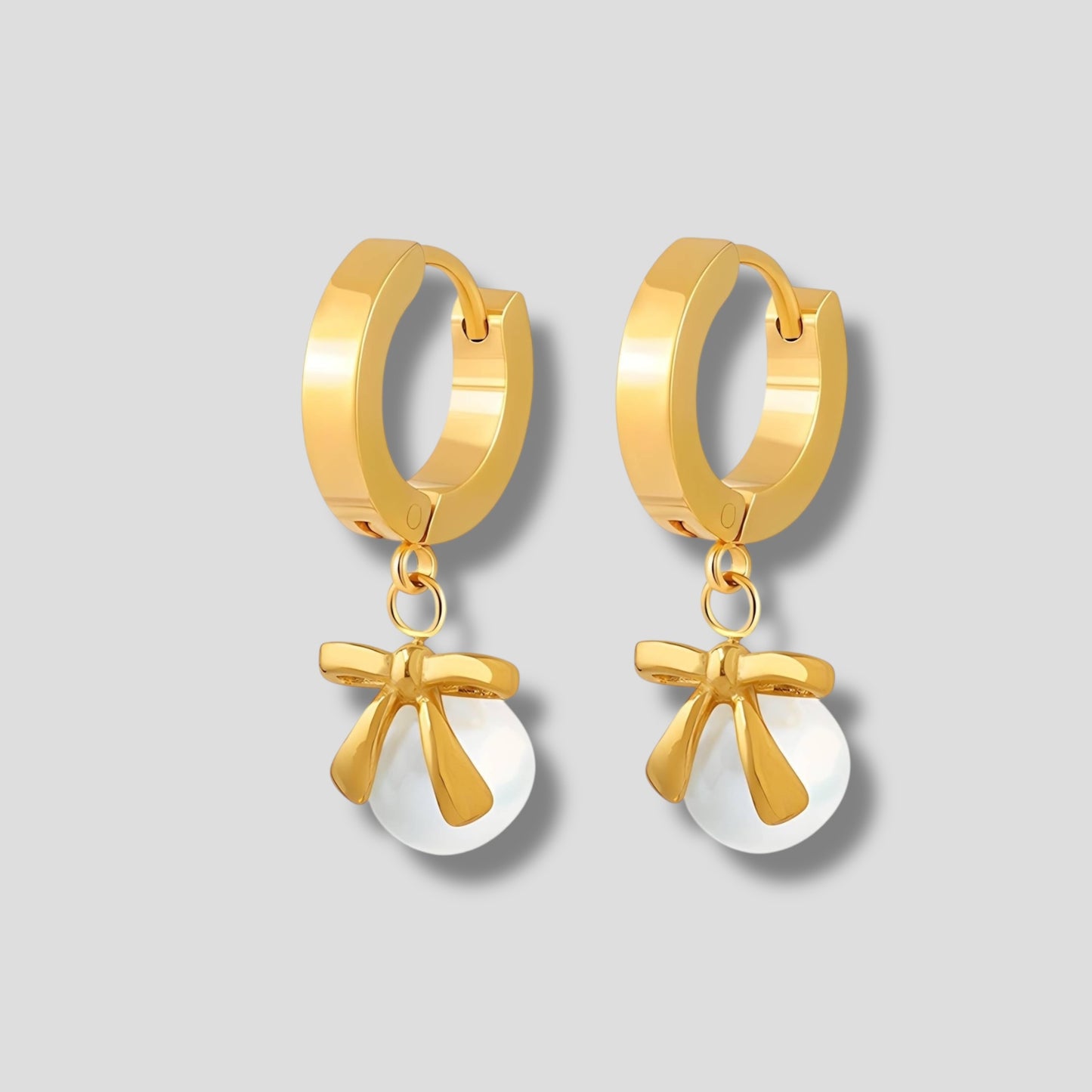 Holly Bow Earrings