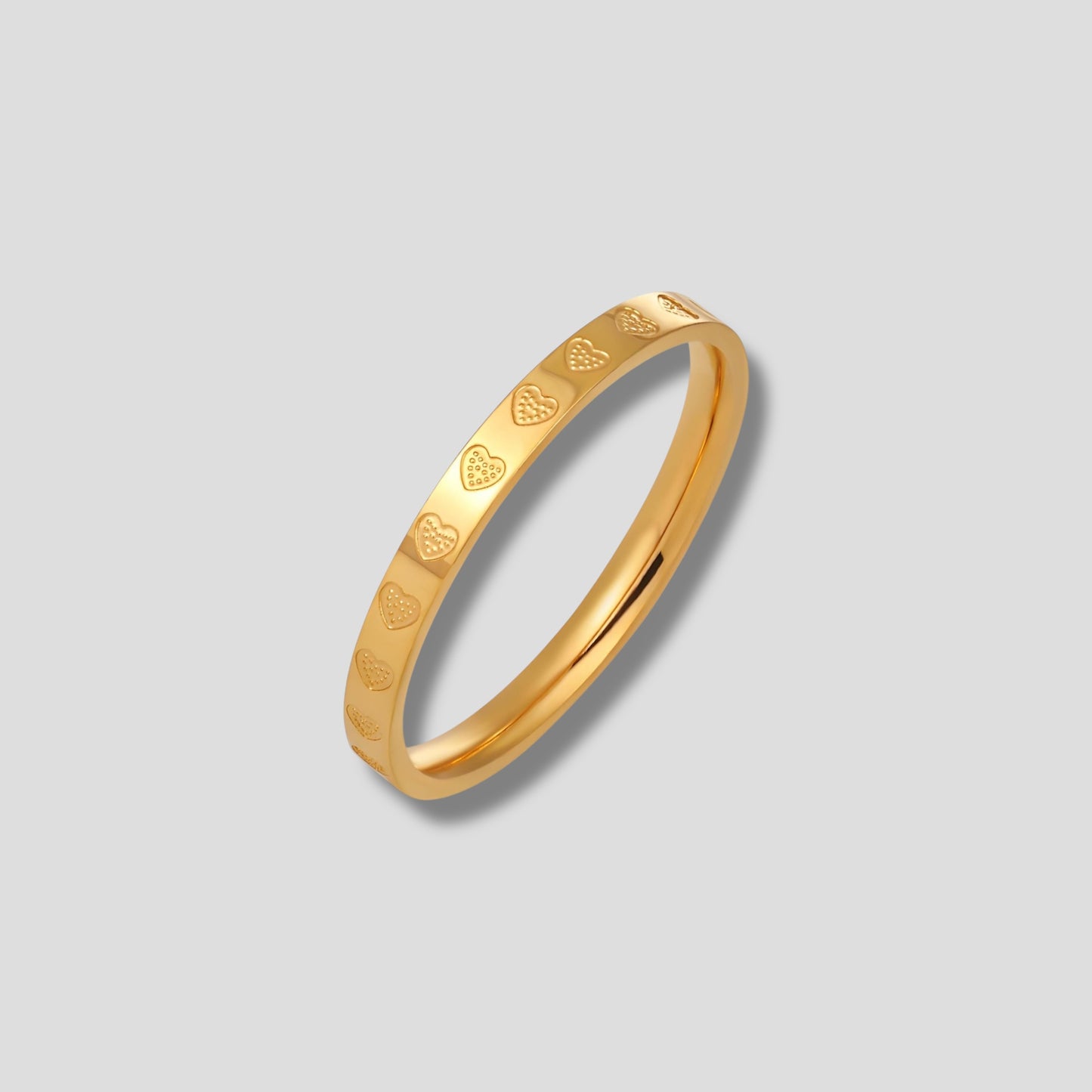 Hearts Band Ring