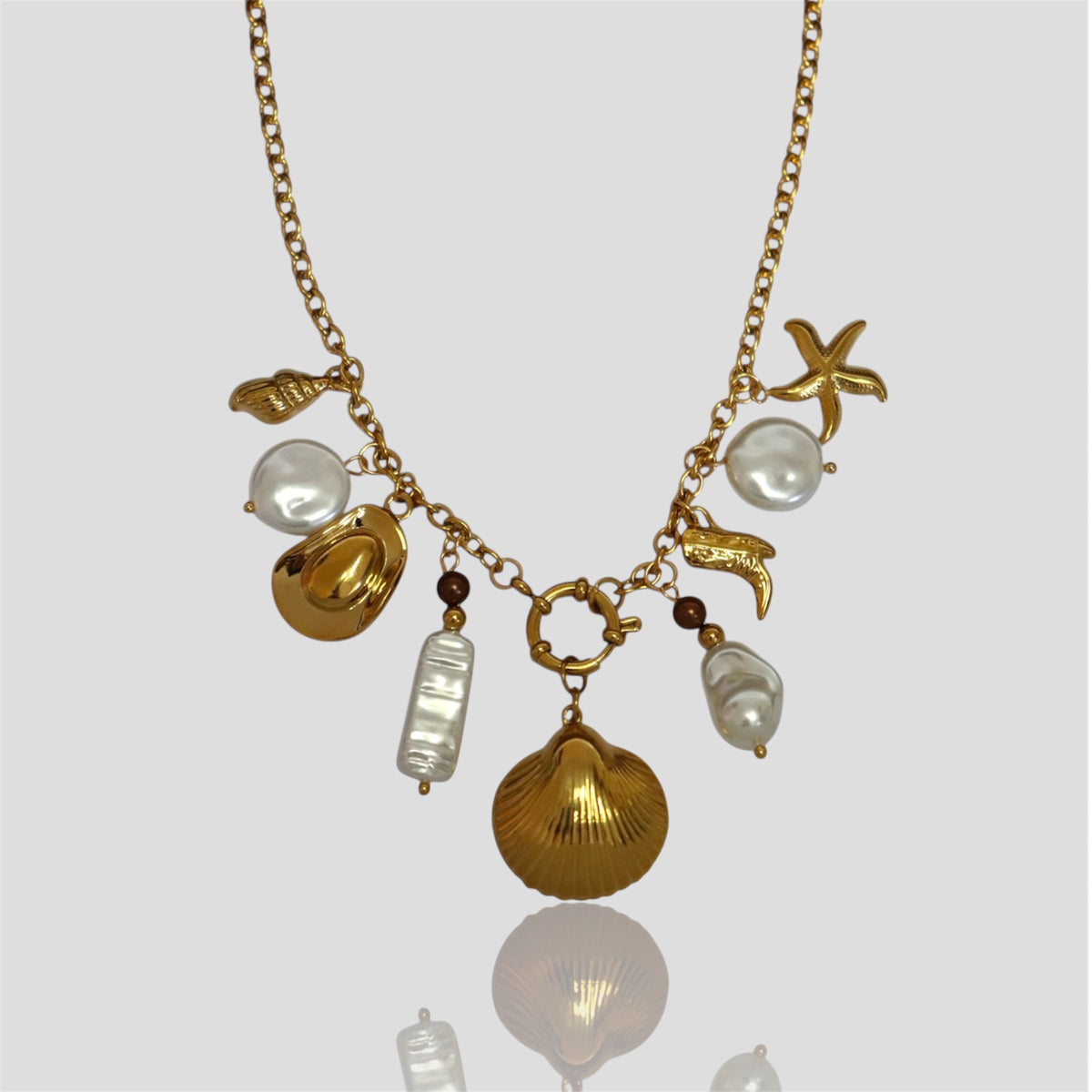 Ibiza Multicharm Necklace