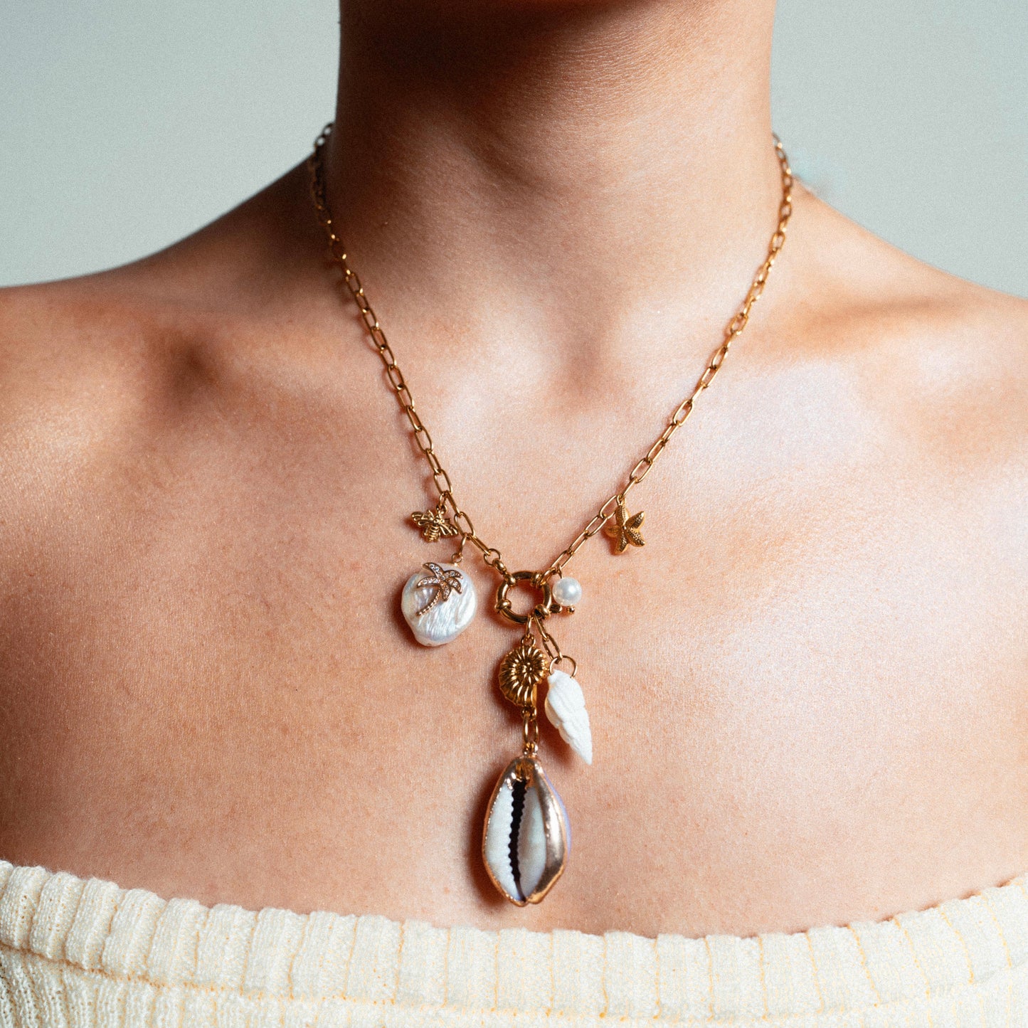 Capri Multicharm Necklace