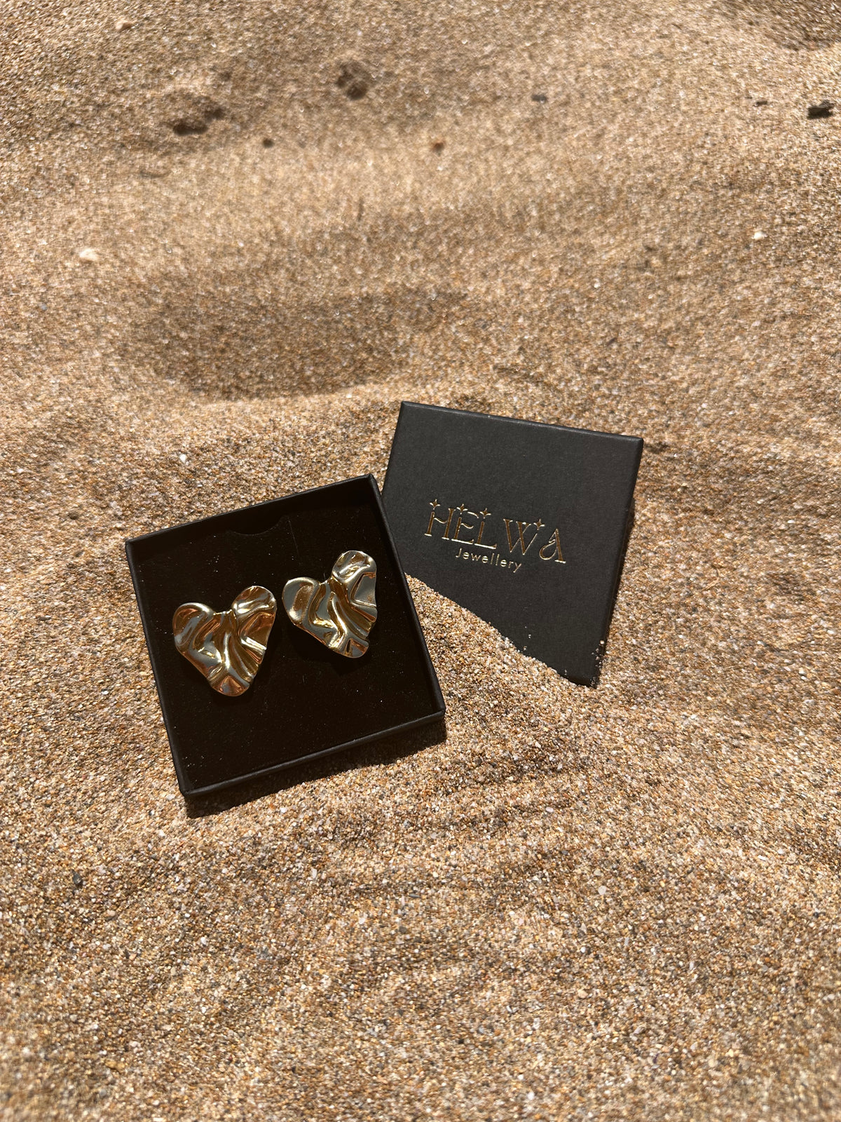 Haadiya Heart Earrings