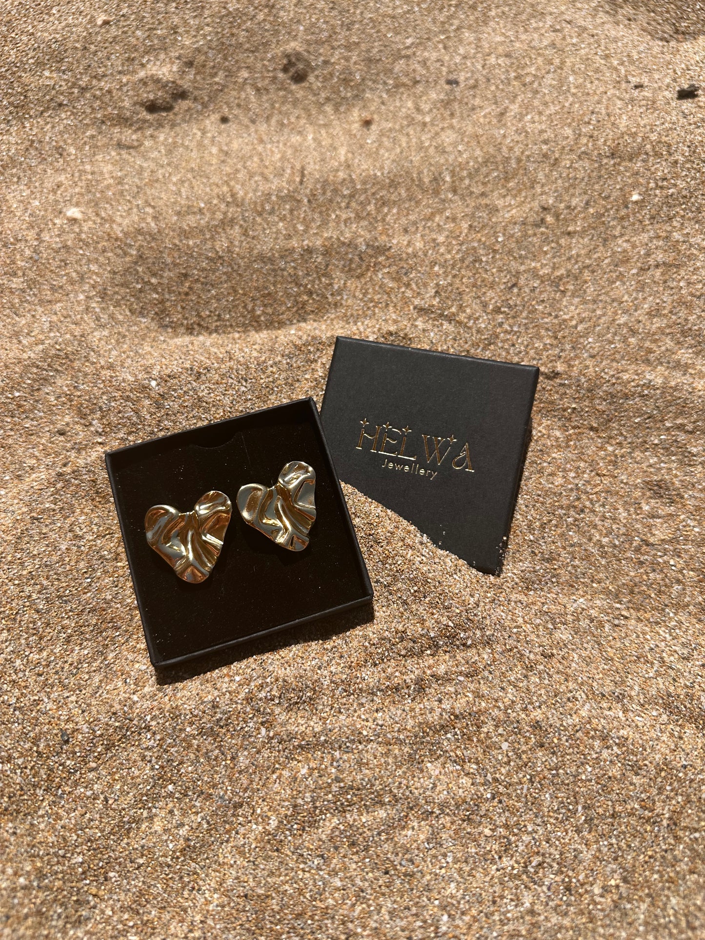 Haadiya Heart Earrings