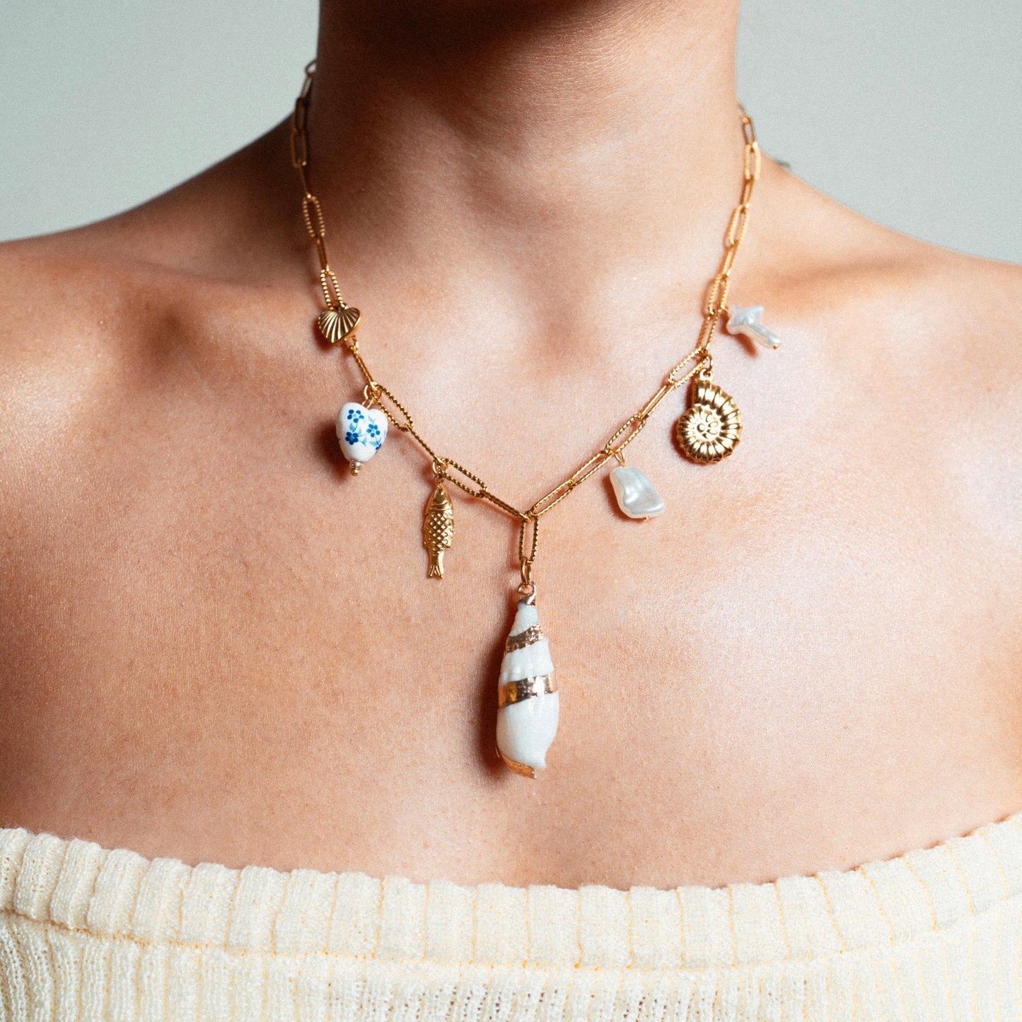 Delmare Multicharm Necklace