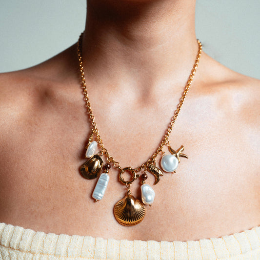 Cockle Shell Charm