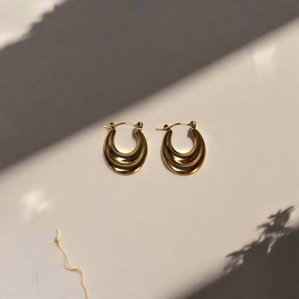 Julia Gold Filled Hoops