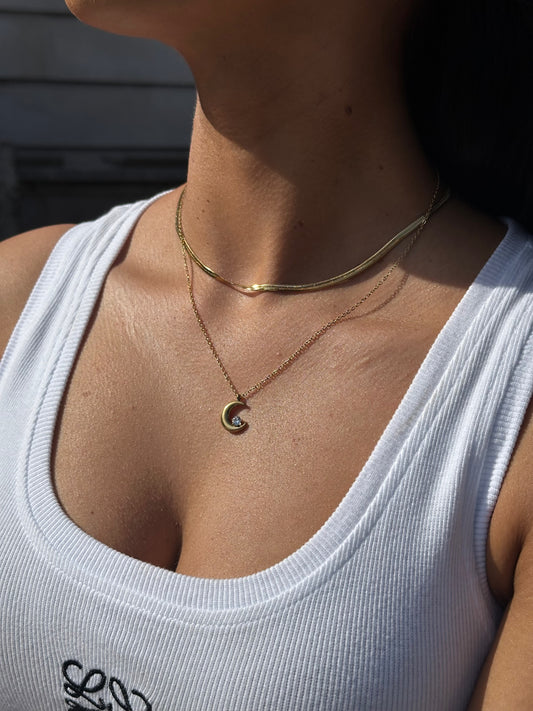 Crescent Moon Necklace