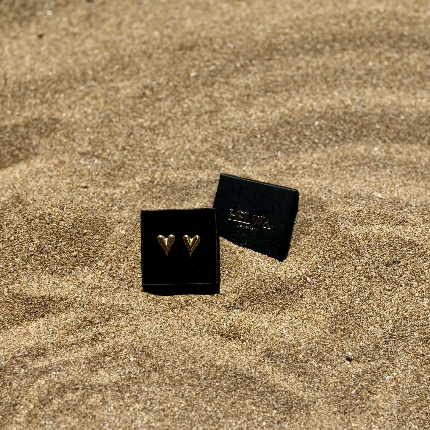 Hattie Heart Studs