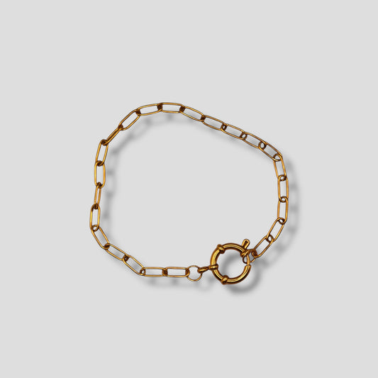 HELWA Paperclip Sailor Charm Bracelet