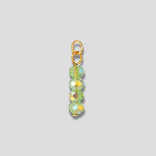 Green Bead Charm