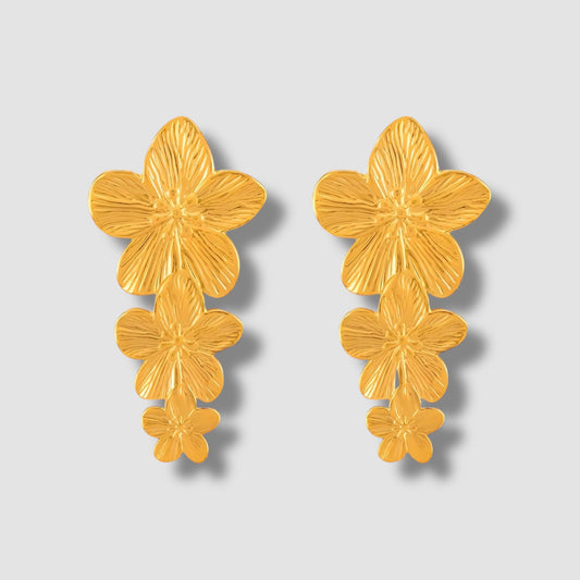 Farida Flower Earrings
