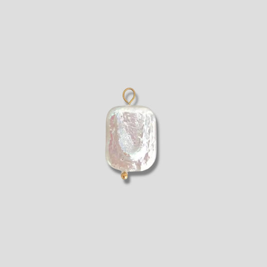 Square Pearl Charm