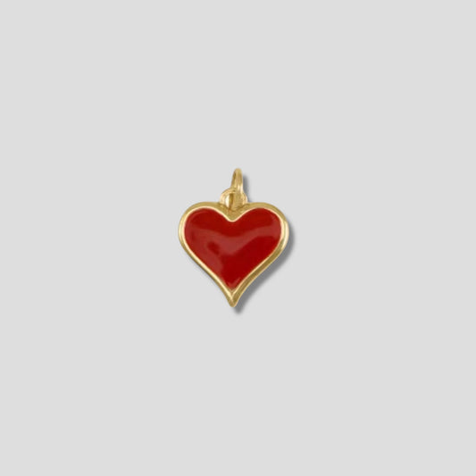 Red Heart Charm