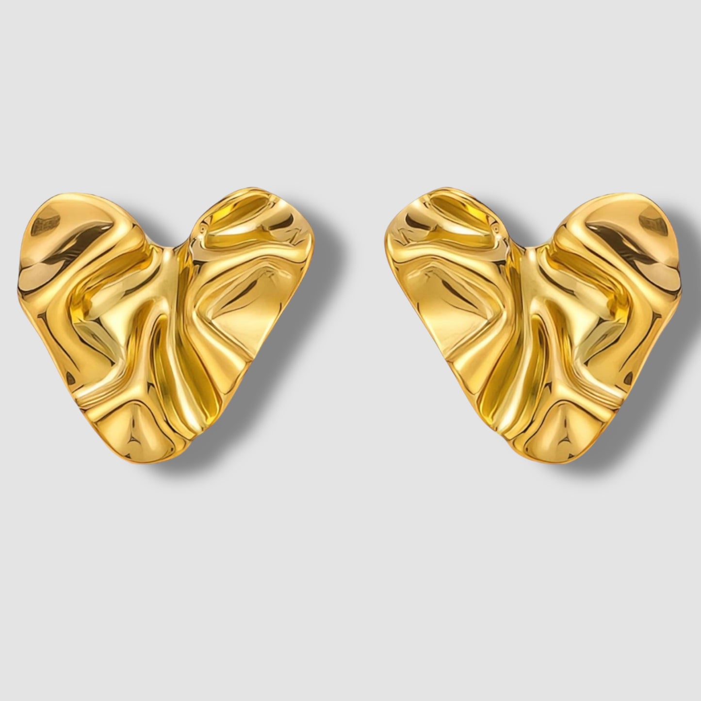 Haadiya Heart Earrings