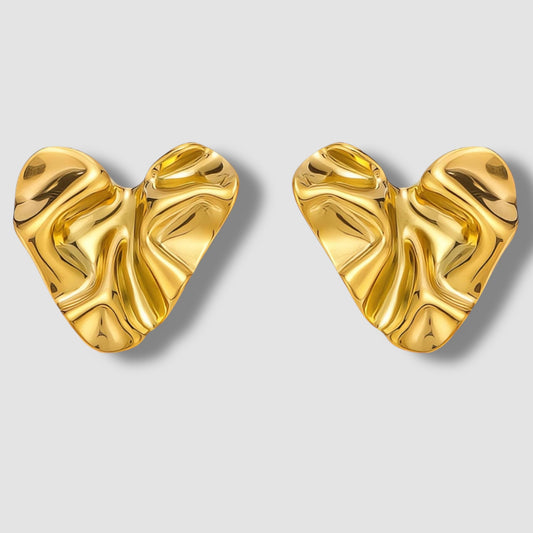 Haadiya Heart Earrings