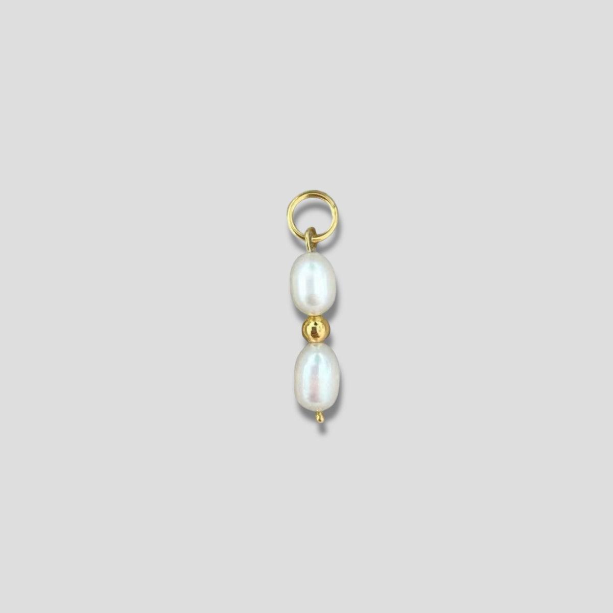 Pearl & Gold Charm