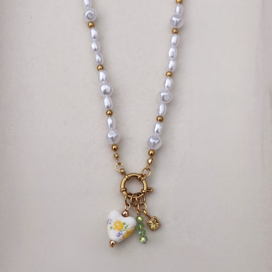 Green Bead Charm